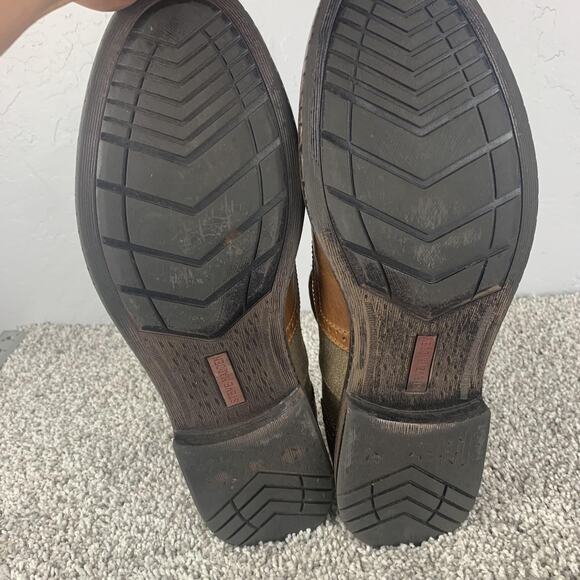 Steve Madden Shoes Mens Size 13 Camrin Cap Toe Oxford Brown Brogue P-CAMRIN - Picture 8 of 11